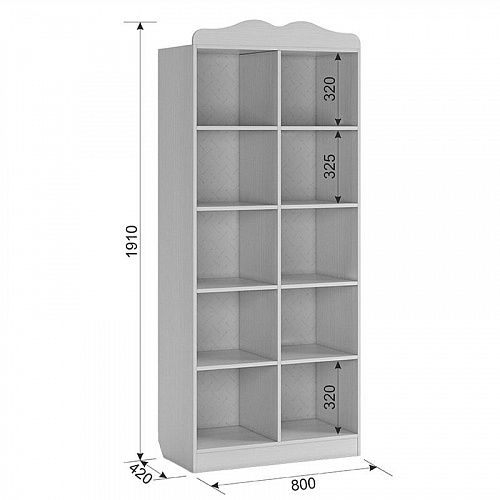 Набор детской мебели Фэнтези К1 белый рамух