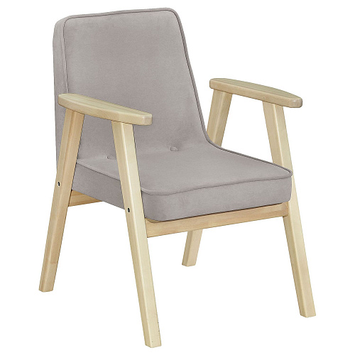 Кресло отдыха Ретро CATANIA SMOKE/Бесцветный