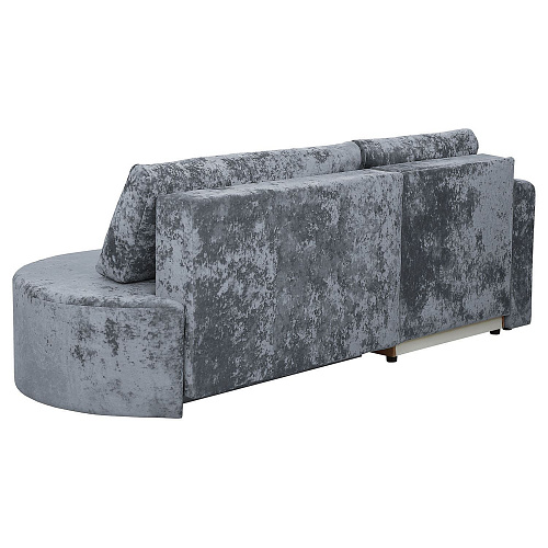 Угловой диван Каир (правый) PLUSH GRAPHITE