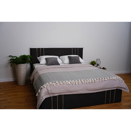 Кровать с подъемным механизмом Леванте 1,8 Графит