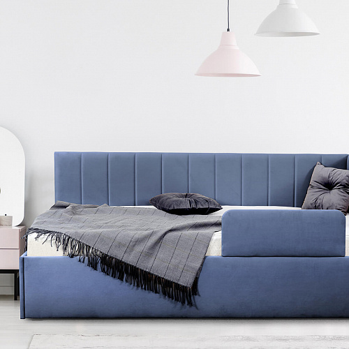 Кровать детская Хеппи-2 Мора деним