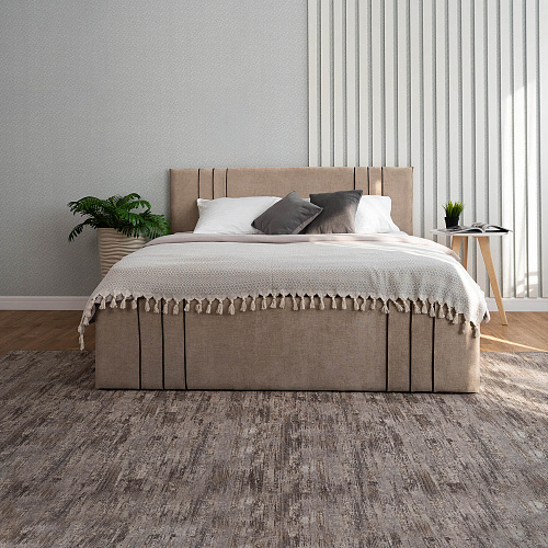 Кровать с подъемным механизмом Леванте 1,8 Бежевый