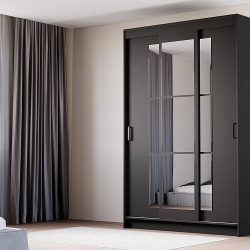 Шкаф-купе БРУНО 2 Графит