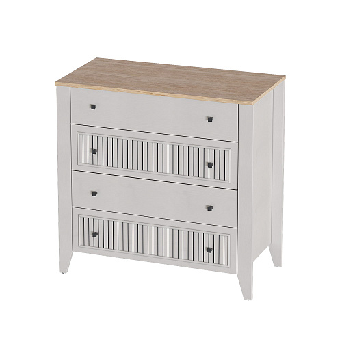 Спальный гарнитур Валенсия МГ Персидский жемчуг/Дуб натуральный светлый