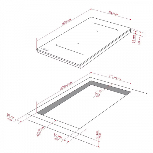 Варочная панель Monsher MHI 3013