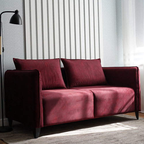 Диван Леон 1,6 Бордо