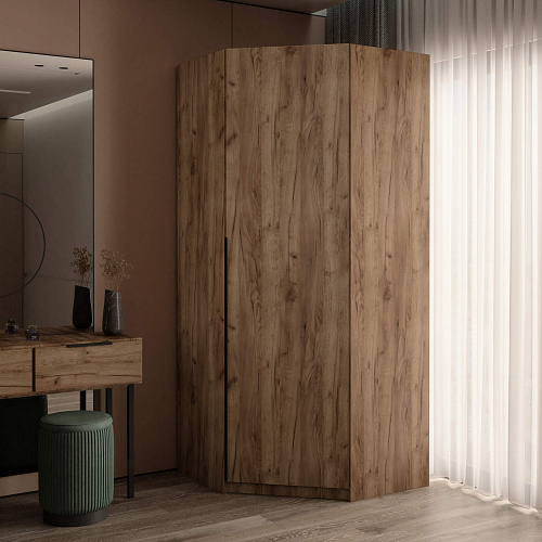 Шкаф угловой Локер Дуб Крафт табачный