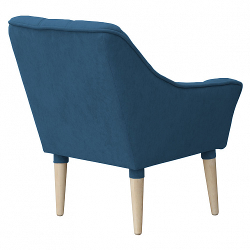 Кресло отдыха Комфорт-8 ULTRA DENIM/Бесцветный (Лак)