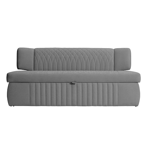 Кухонный диван Леонардо 183 Мелисса 34 Серый