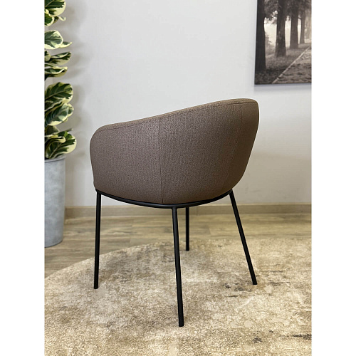 Стул Kenner 313SD черный/какао E33