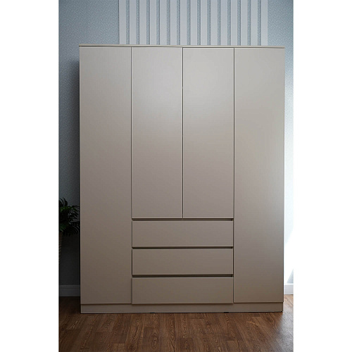 Шкаф Мори 1600 Сатин