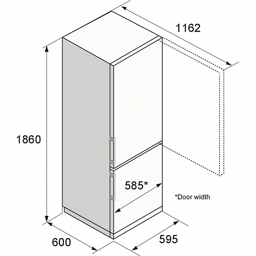 Холодильник ASKO RFC586KNBB1