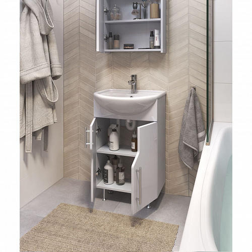 Тумба под раковину Turin 500-2-0 с умывальником