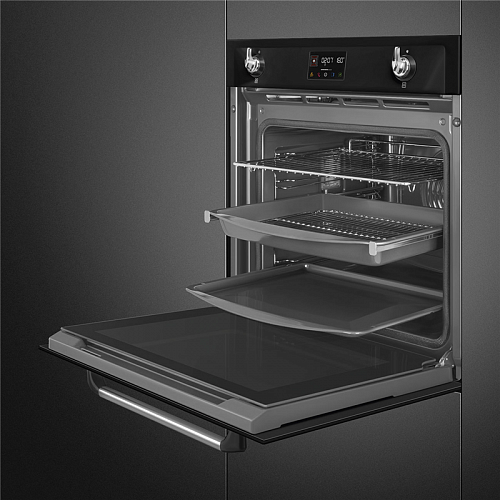 Встраиваемый духовой шкаф SMEG SOP6902S2PN