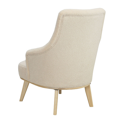 Кресло Комфорт-5 Высокая спинка BARNI CREAM/Бесцветный