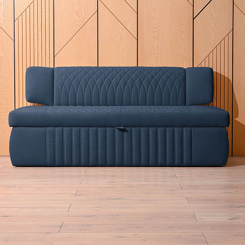 Кухонный диван Леонардо 183 Мелисса 20 Синий