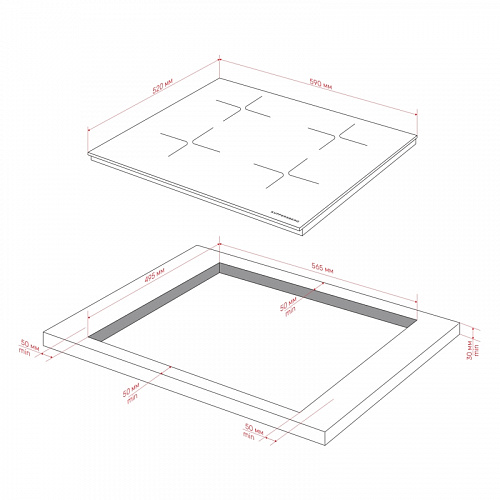 Варочная поверхность Kuppersberg ICI 607