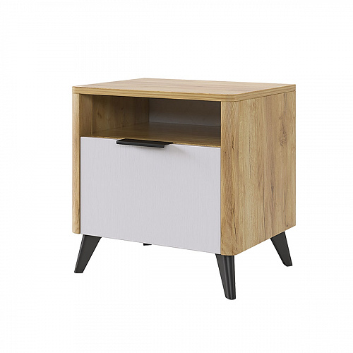 Спальный гарнитур Адам К1 дуб крафт золотой/белое дерево