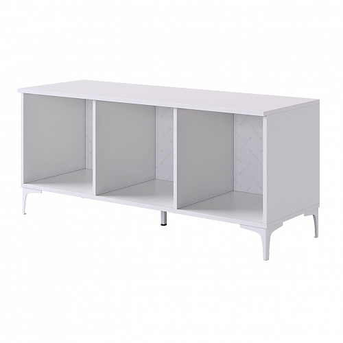 Тумба Зефир 115.01 дерево/белый (эмаль)