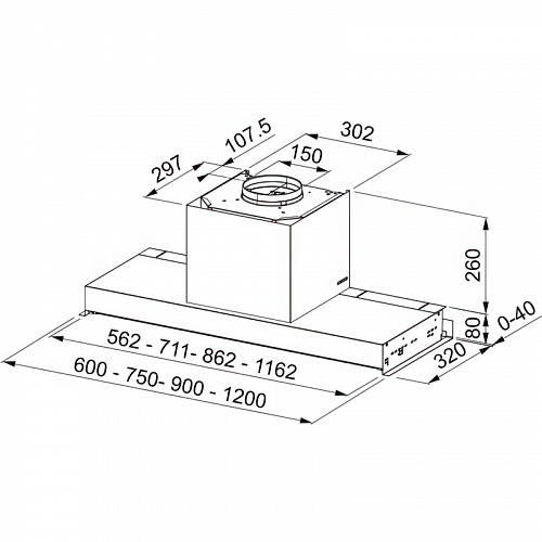 Вытяжка Franke FST DRIP-FREE 60 X/2 KL 305.0705.074