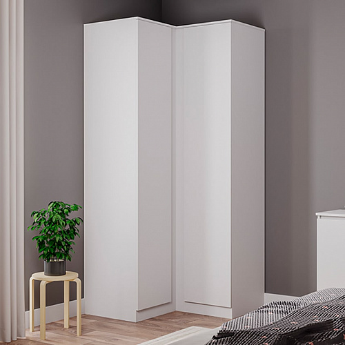 Шкаф Мори угловой 940 Белый