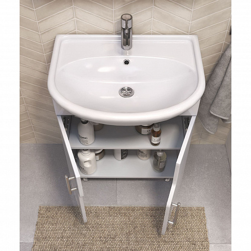 Тумба под раковину Turin 550-2-0 с умывальником