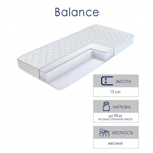 Матраc BALANCE 80х190