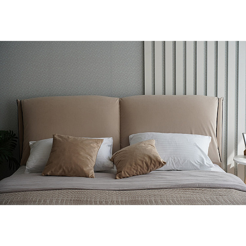 Кровать с подъемным механизмом Венеция 1600 Бежевый Софт