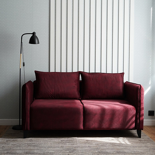 Диван Леон 1,6 Бордо