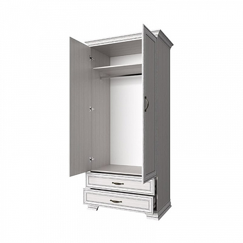 Шкаф 2DG2S TIFFANY Вудлайн кремовый