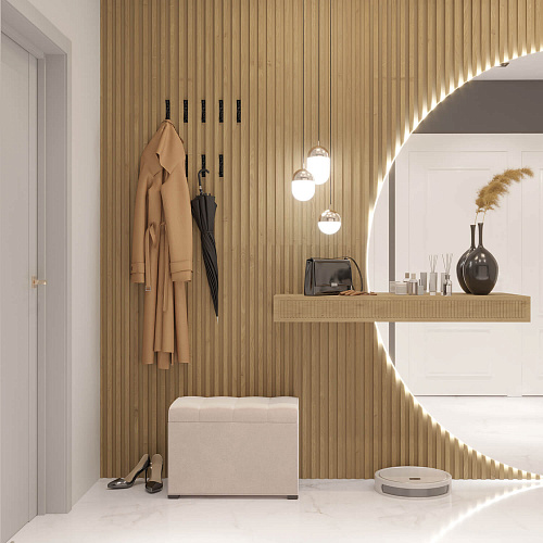 Тумба NOVEL 600(М27) Велюр Бежевый