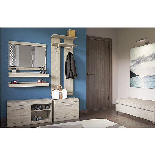 Зеркало OSKAR дуб Санремо