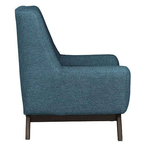 Кресло отдыха Комфорт-10 BRAVO BLUE/Венге