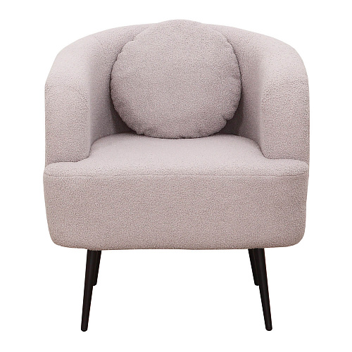 Кресло отдыха Богема BARNI SILVER/Черный