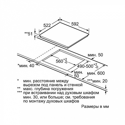 Встраиваемая индукционная панель BOSCH PIE631HB1E Встраиваемая индукционная панель BOSCH PIE631HB1E