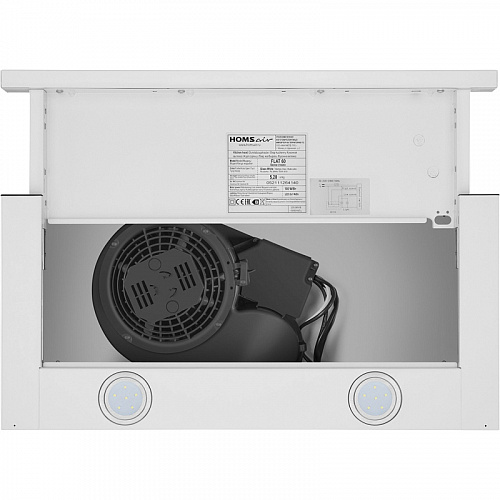 ВЫТЯЖКА HOMSair Flat 60 White Flat 60 Glass White