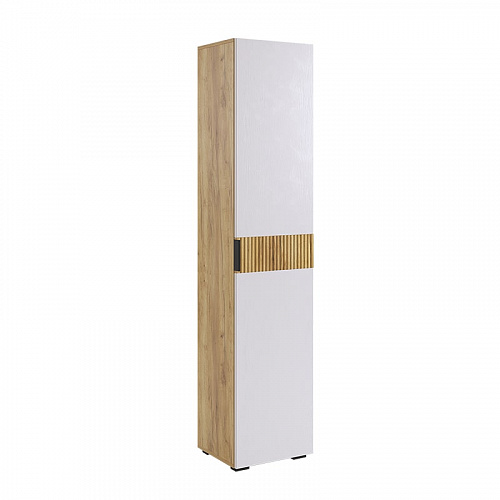 Прихожая К12 дуб крафт золотой/белое дерево