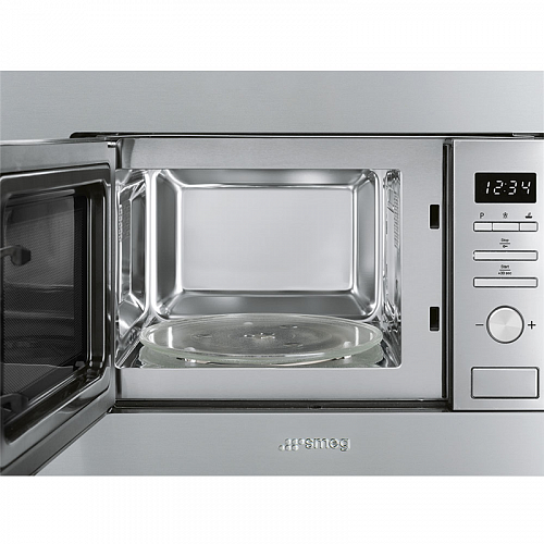 Встраиваемая микроволновая печь SMEG FMI020X