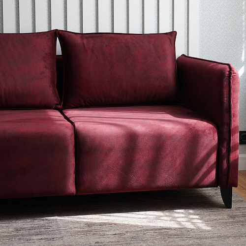 Диван Леон 1,6 Бордо