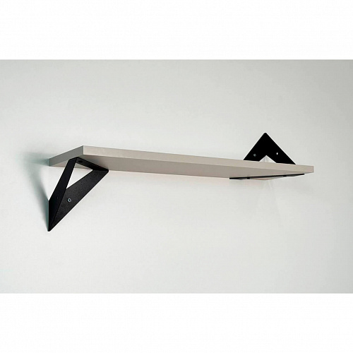 Полка навесная Рич кашемир/черный