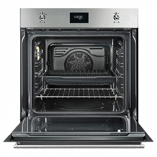 Встраиваемая электрическая духовка SMEG SF6301TVX Встраиваемая электрическая духовка SMEG SF6301TVX
