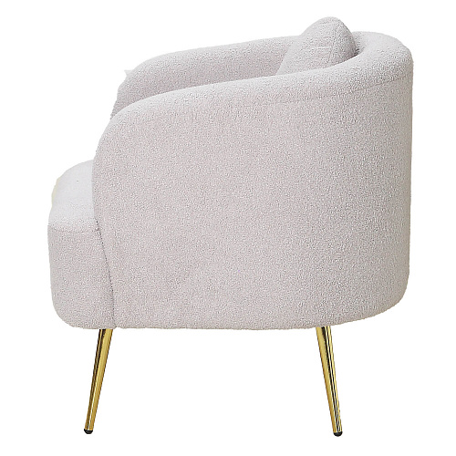 Кресло отдыха Богема BARNI SILVER/Золото