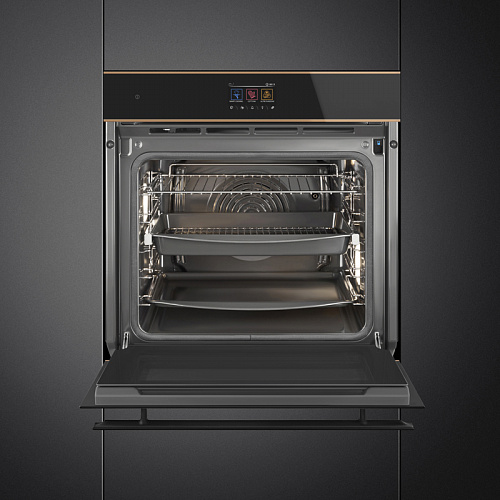 Встраиваемый духовой шкаф SMEG SOP6604S2PNR