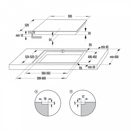 Варочная панель Gorenje GI6433SRWF