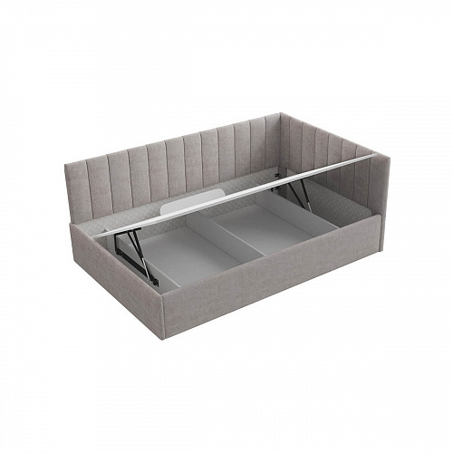 Кровать с подъемным механизмом угловая SINGLE 120 SIMPLE 5