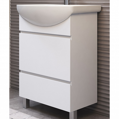 Тумба под раковину Wing 600-0-2 с умывальником