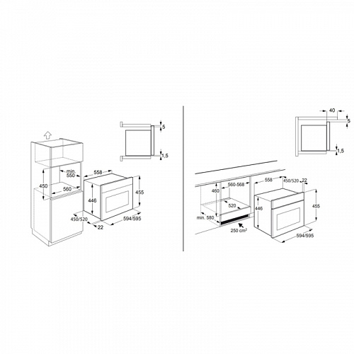 Встраиваемая микроволновая печь Kuppersberg HMWZ 969 B