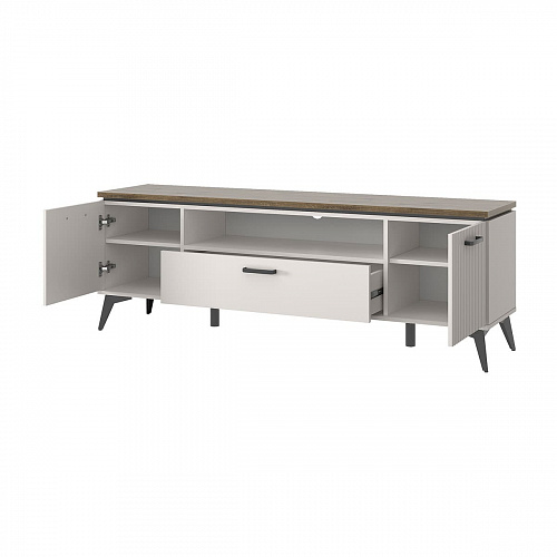 Тумба RTV VINATI 2D1SN ПЕРСИДСКИЙ ЖЕМЧУГ/АМАРОК