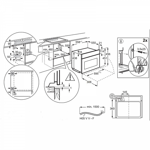 Встраиваемая микроволновая печь ELECTROLUX KVMBE09X