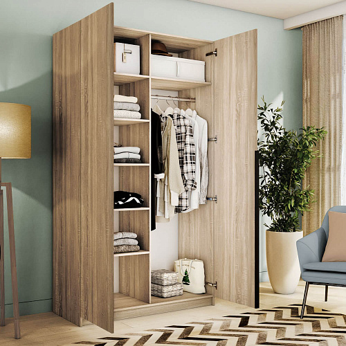 Шкаф Локер 1200 распашной Дуб Сонома